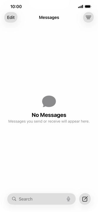 Press the new message icon.