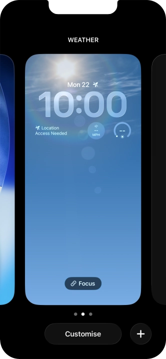 Press Focus. Press Focus.