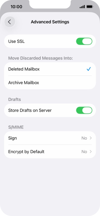 Press the indicator next to Press the indicator next to