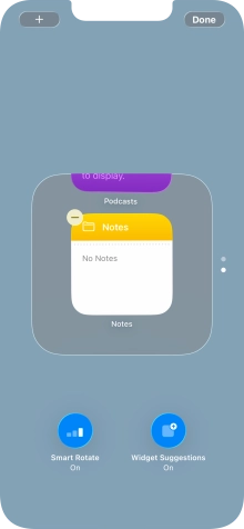 Press Smart Rotate to turn the function on or off.