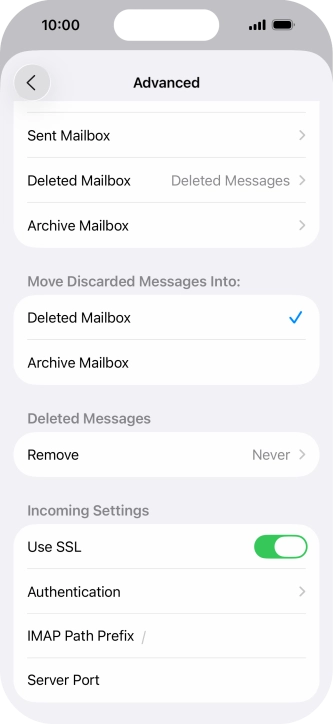 Press Authentication.