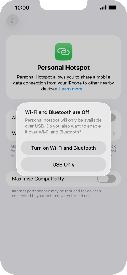 If Wi-Fi is turned off, press Turn on Wi-Fi and Bluetooth. If Wi-Fi is turned off, press Turn on Wi-Fi and Bluetooth.