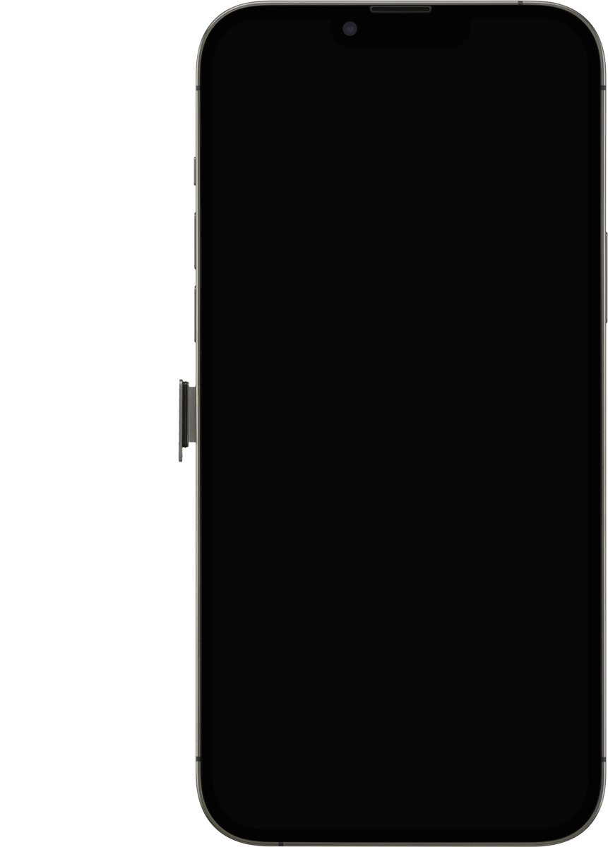 Remove the SIM holder from your phone.