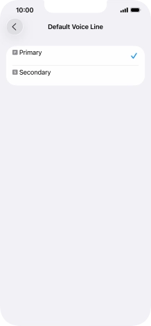 Press the required price plan.