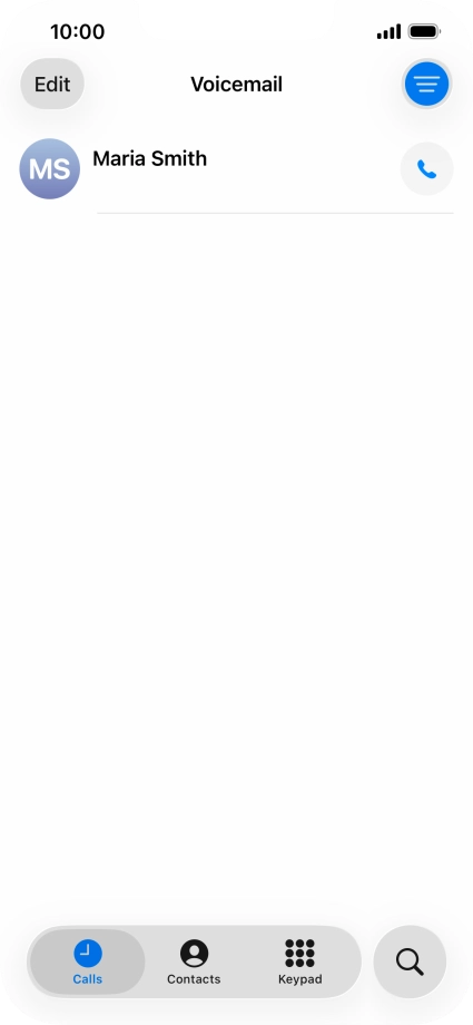 Press the required message. Press the required message.