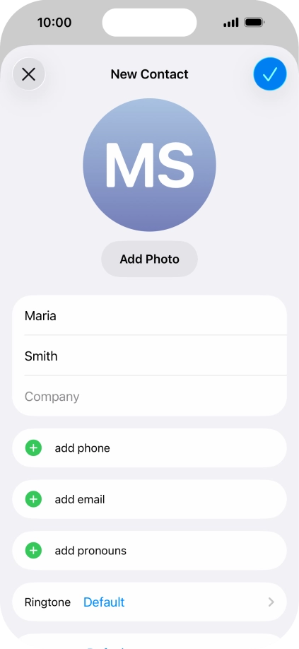 Press add phone. Press add phone.