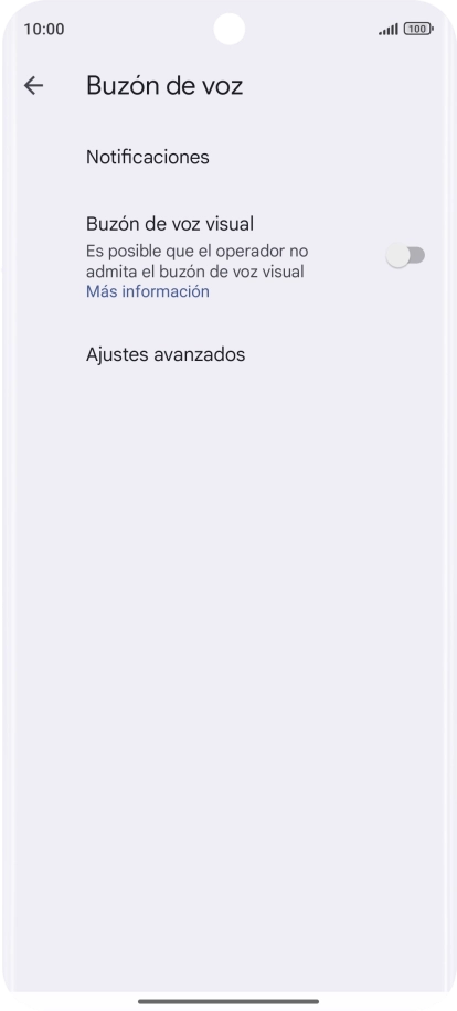 Pulsa Ajustes avanzados. Pulsa Ajustes avanzados.