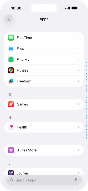 Press FaceTime. Press FaceTime.