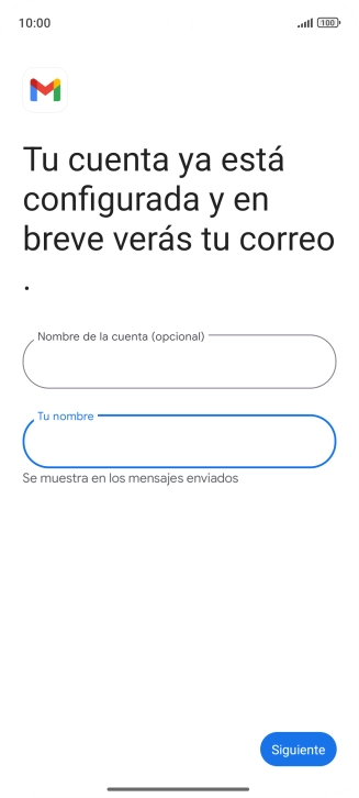 Pulsa Siguiente.