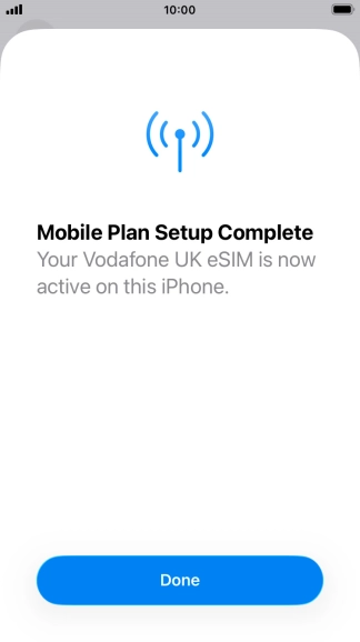 Press Done. Press Done.