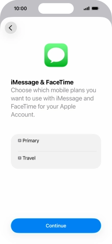 Press the required price plan. Press the required price plan.