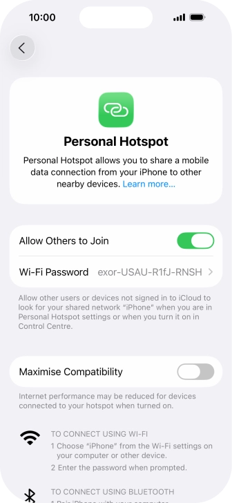 Slide your finger upwards starting from the bottom of the screen to return to the home screen.
