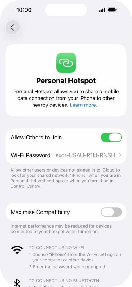 Slide your finger upwards starting from the bottom of the screen to return to the home screen.