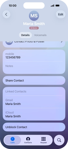 Slide your finger upwards starting from the bottom of the screen to return to the home screen.