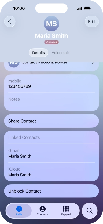 Slide your finger upwards starting from the bottom of the screen to return to the home screen.