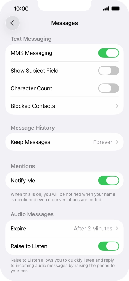Slide your finger upwards starting from the bottom of the screen to return to the home screen.