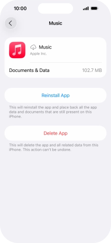 Slide your finger upwards starting from the bottom of the screen to return to the home screen.