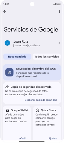 Pulsa Todos los servicios. Pulsa Todos los servicios.