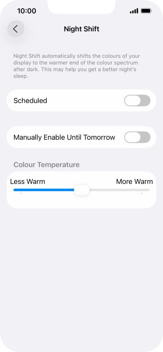 Press the indicator next to Press the indicator next to