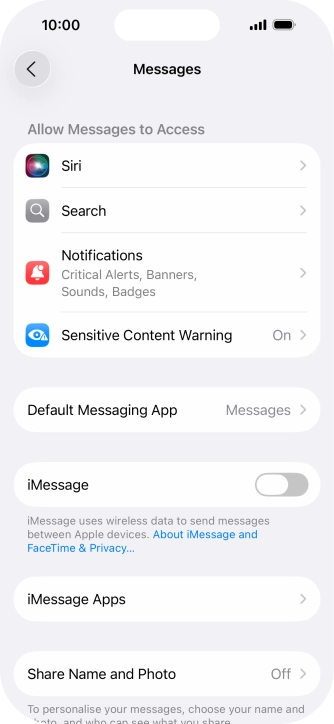 Press the indicator next to Press the indicator next to