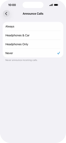 Press Always to turn on the function when silent mode is turned off.