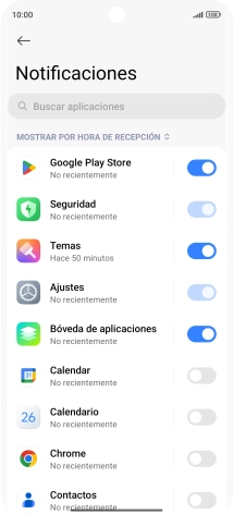 Pulsa la app deseada. Pulsa la app deseada.