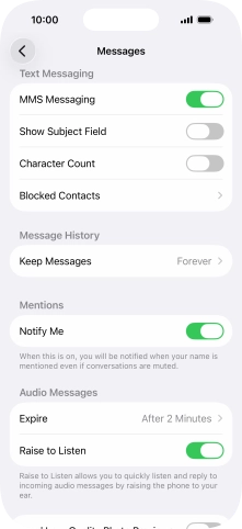 Slide your finger upwards starting from the bottom of the screen to return to the home screen.