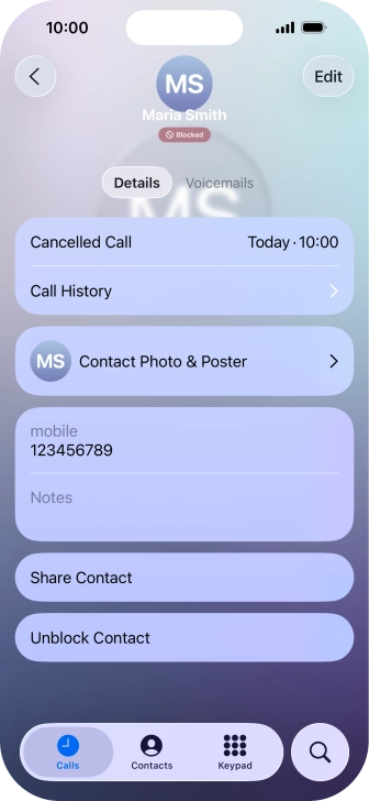 Slide your finger upwards starting from the bottom of the screen to return to the home screen.
