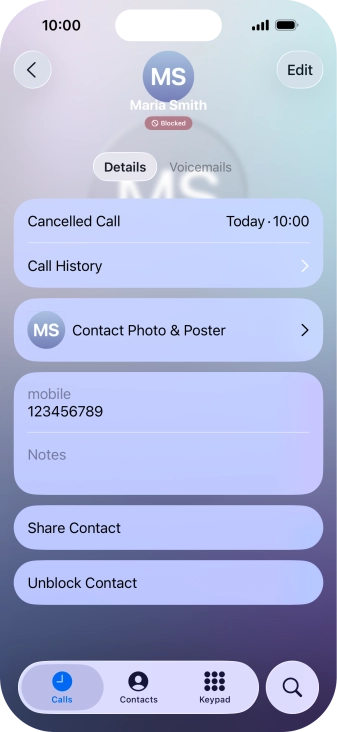 Slide your finger upwards starting from the bottom of the screen to return to the home screen.