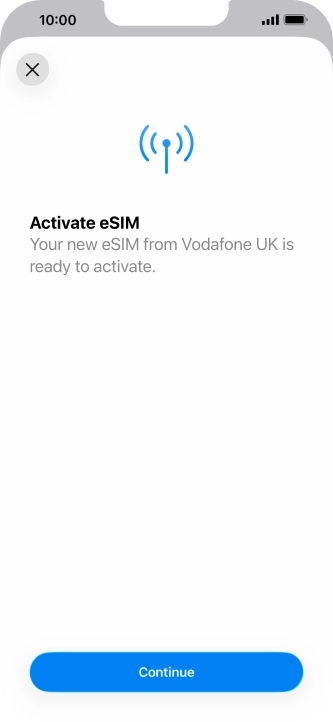 Press Continue. Press Continue.