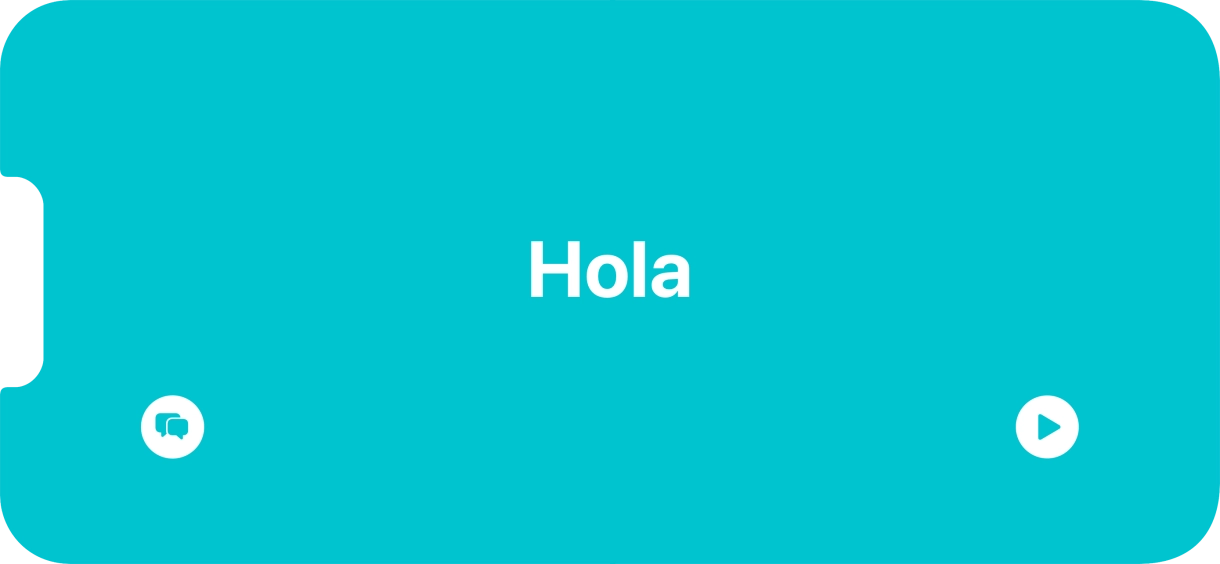 Press the split view icon to go back to display of both languages. Press the split view icon to go back to display of both languages.
