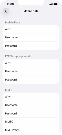 Press APN and key in wap.vodafone.co.uk.