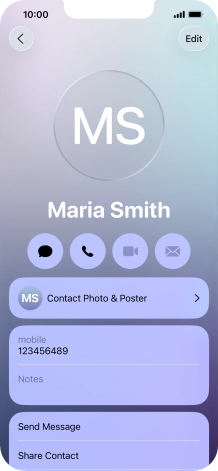 Slide your finger upwards starting from the bottom of the screen to return to the home screen.