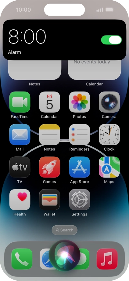 Say, in your own words, what you would like your phone to do, e.g.: OPEN CAMERA or SET AN ALARM.