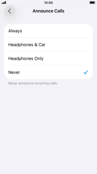 Press Always to turn on the function when silent mode is turned off.