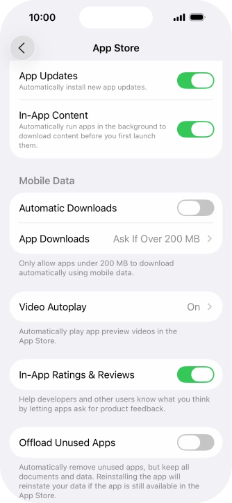 Slide your finger upwards starting from the bottom of the screen to return to the home screen.