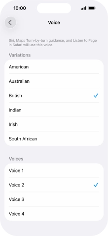 Press the required accent. Press the required accent.