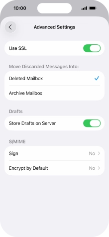 Press the indicator next to Press the indicator next to