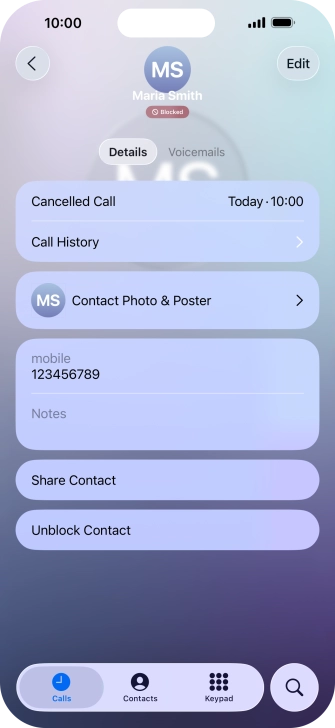 Slide your finger upwards starting from the bottom of the screen to return to the home screen.