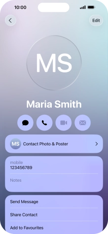 Slide your finger upwards starting from the bottom of the screen to return to the home screen.