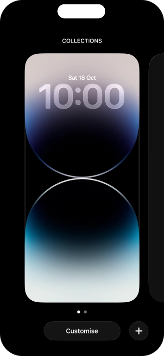 Press the add icon. Press the add icon.
