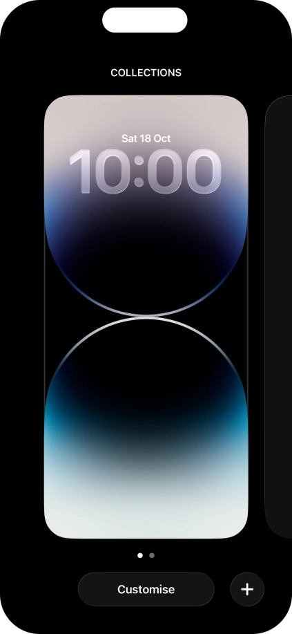 Press the add icon. Press the add icon.