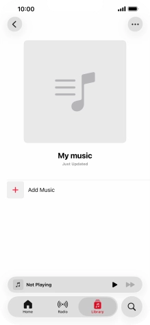 Press Add Music.