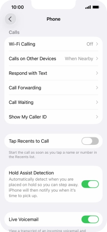 Press Wi-Fi Calling. Press Wi-Fi Calling.