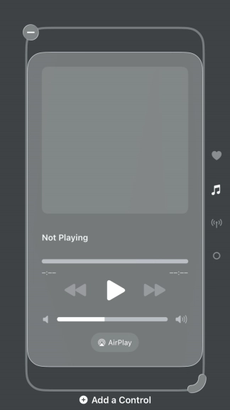 Press the remove icon on the required Control Centre page to remove it from Control Centre. Press the remove icon on the required Control Centre page to remove it from Control Centre.