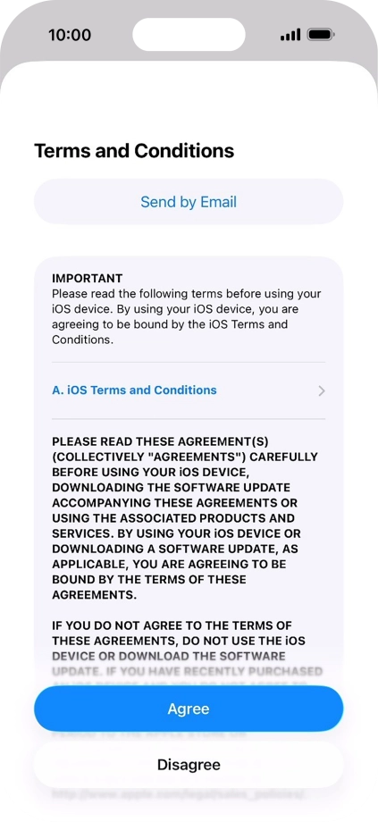 Press Agree. Press Agree.