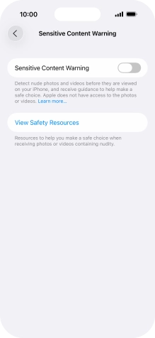 Press the indicator next to Press the indicator next to