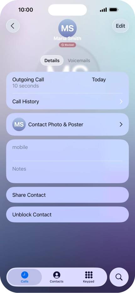 Slide your finger upwards starting from the bottom of the screen to return to the home screen.