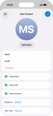 Press add phone. Press add phone.