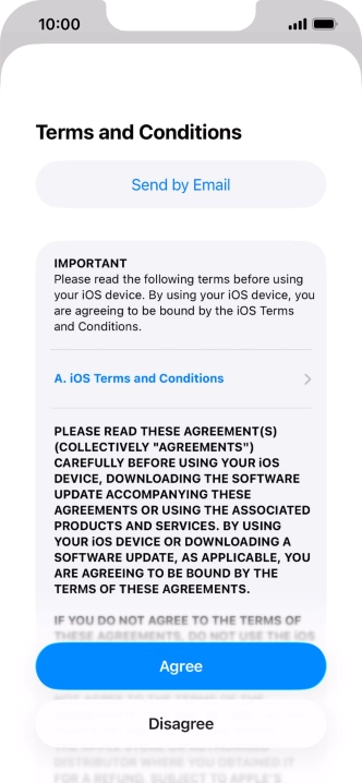 Press Agree. Press Agree.